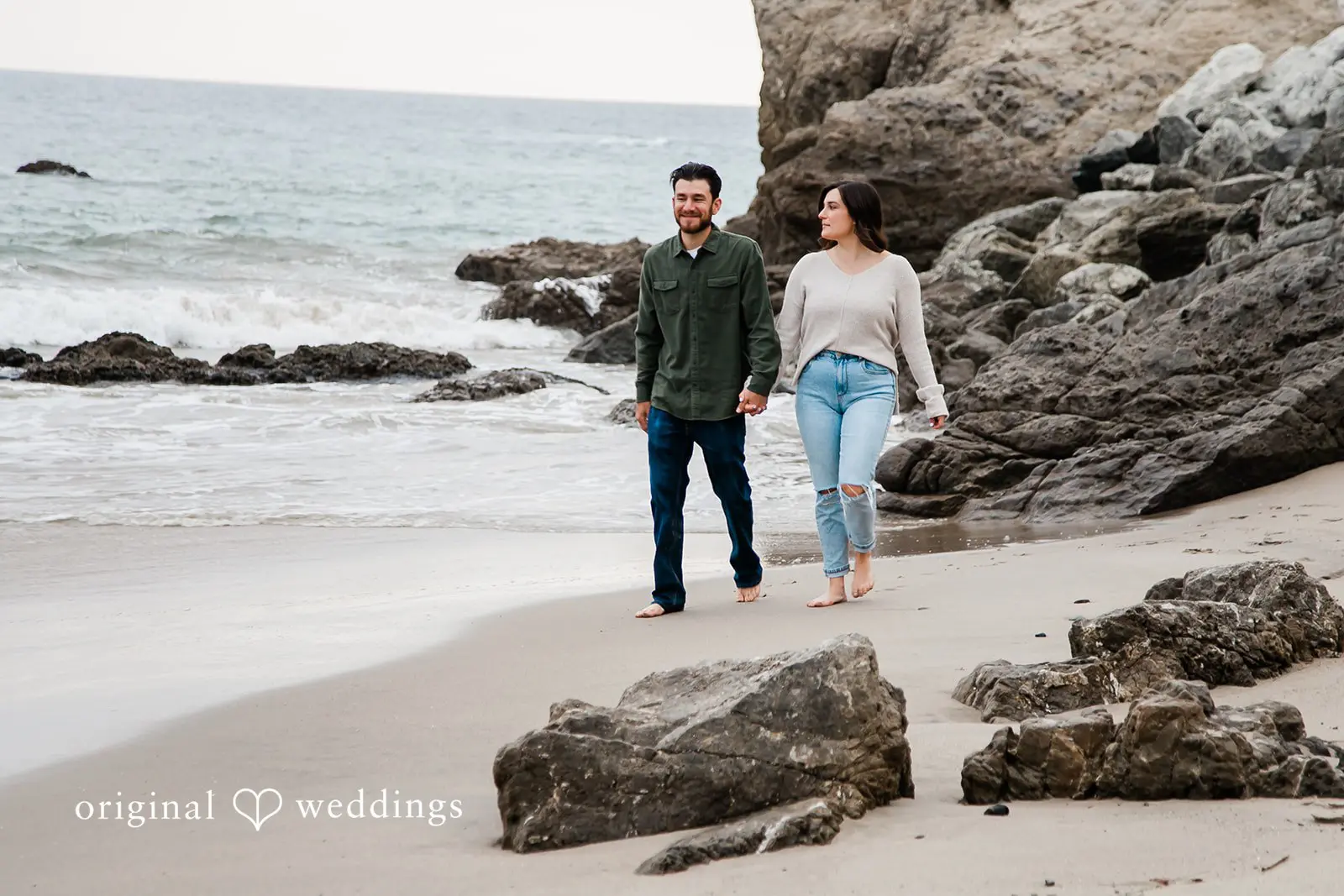 Leo Carrillo State Beach Engagement // Miranda & Cody -