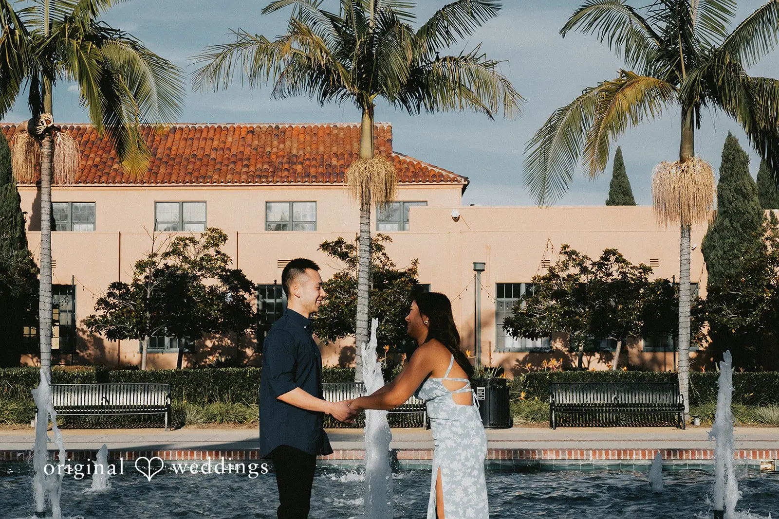 David + Vivi Liberty Station Engagement // Vivi & David -