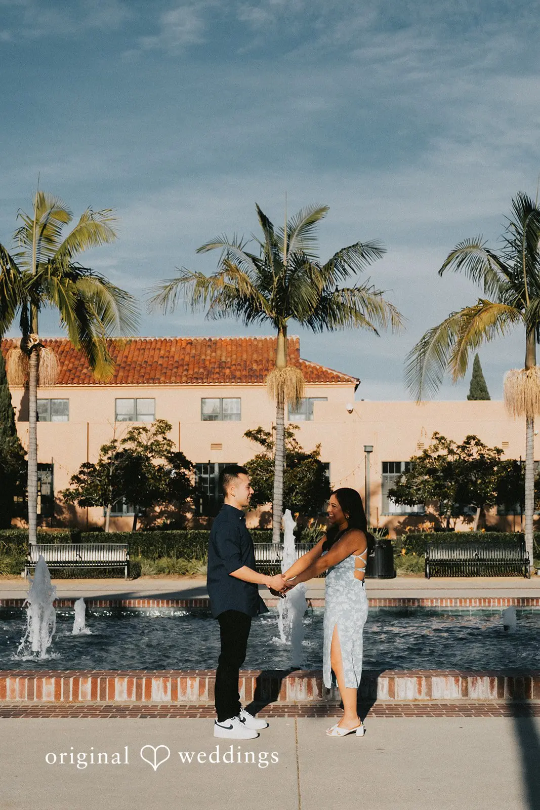 David + Vivi Liberty Station Engagement // Vivi & David -