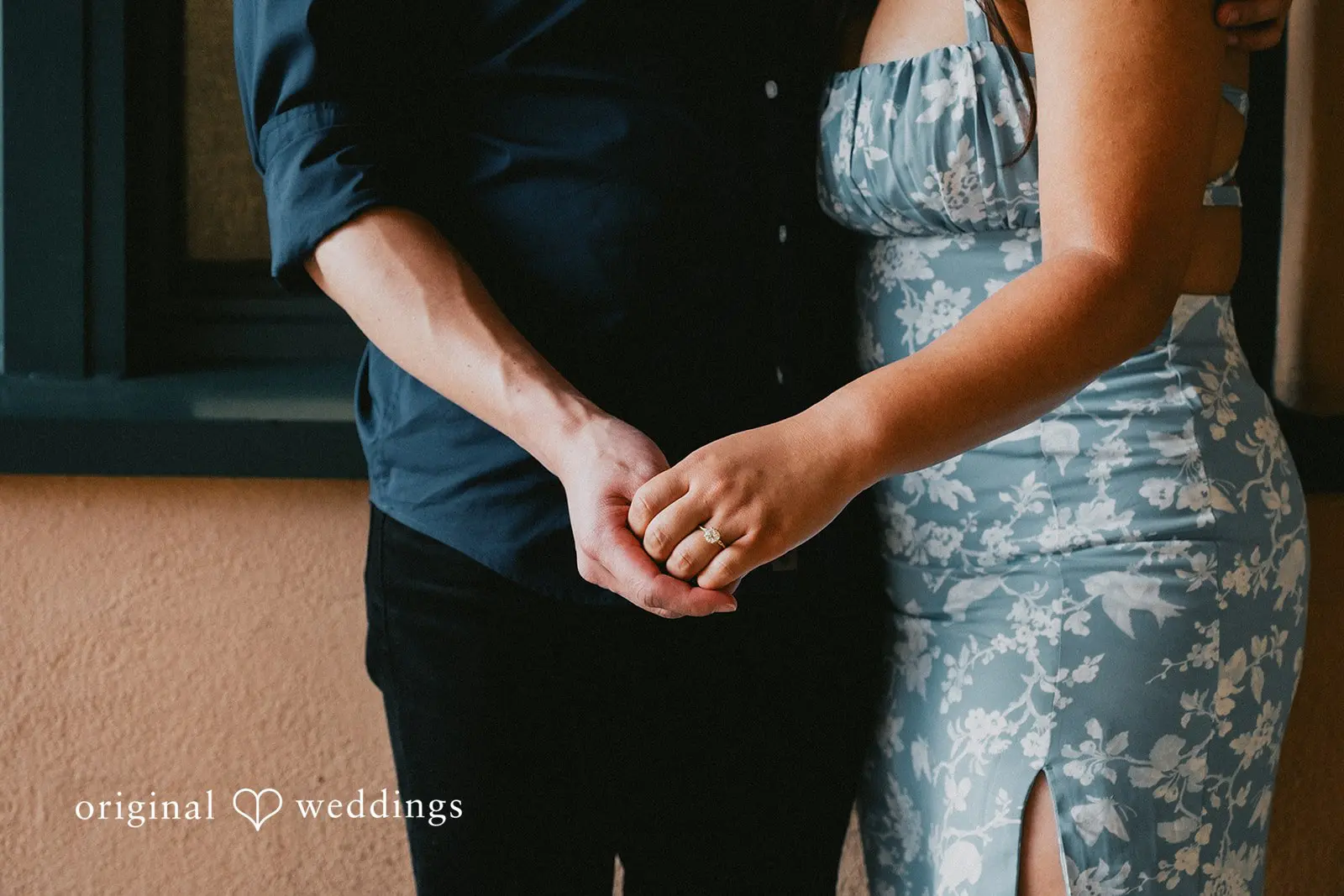 David + Vivi Liberty Station Engagement // Vivi & David -