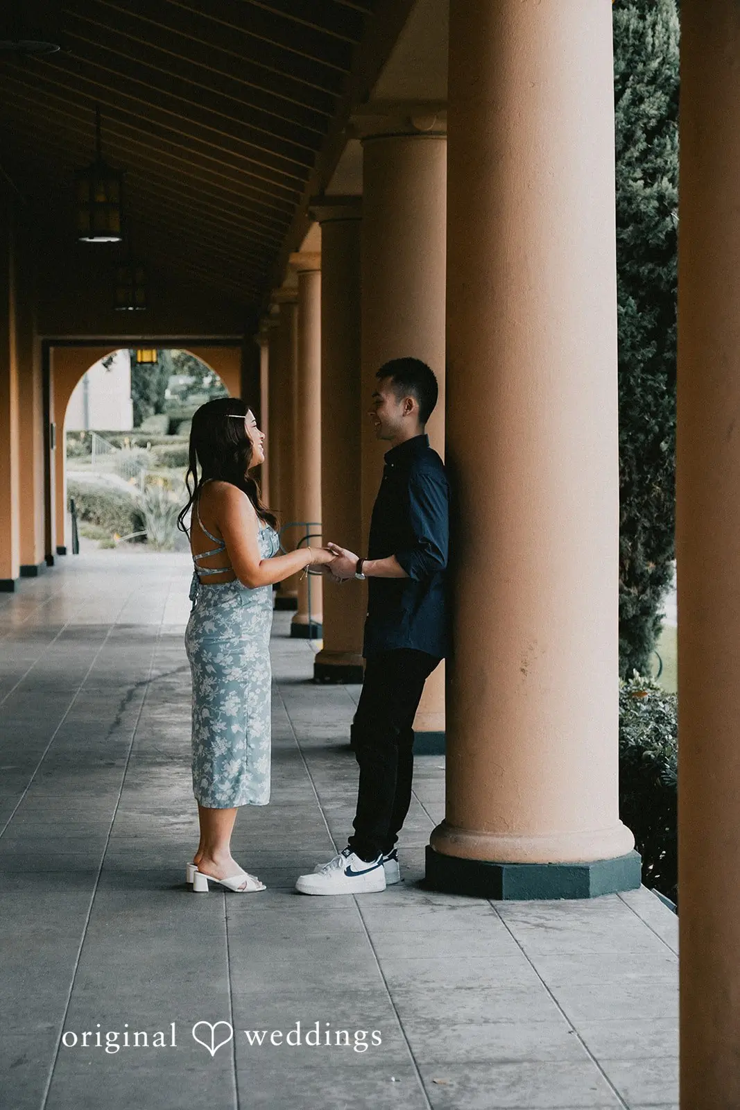 David + Vivi Liberty Station Engagement // Vivi & David -