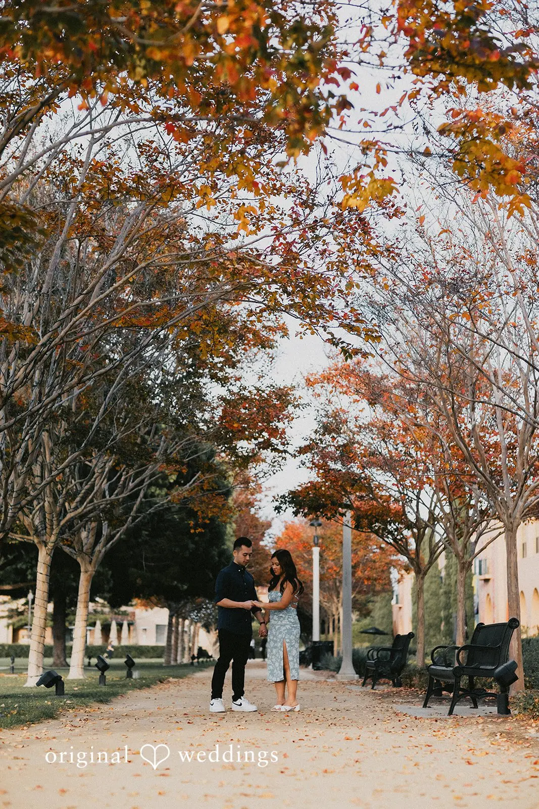 David + Vivi Liberty Station Engagement // Vivi & David -