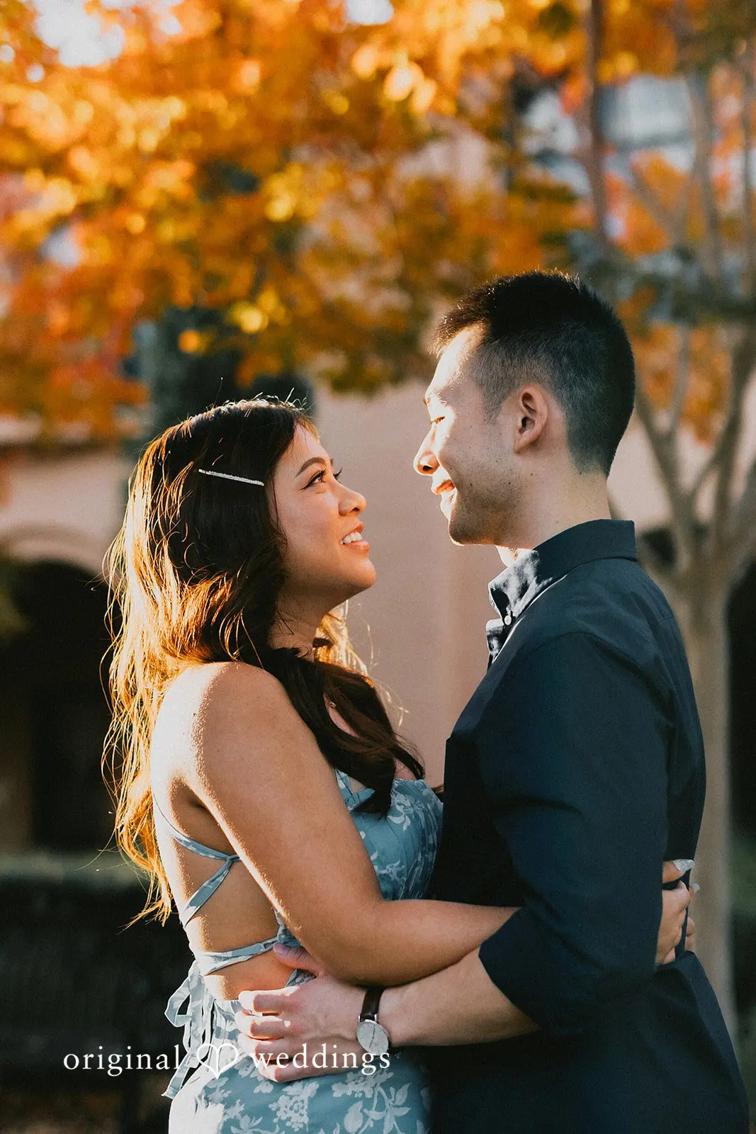 David + Vivi Liberty Station Engagement // Vivi & David -