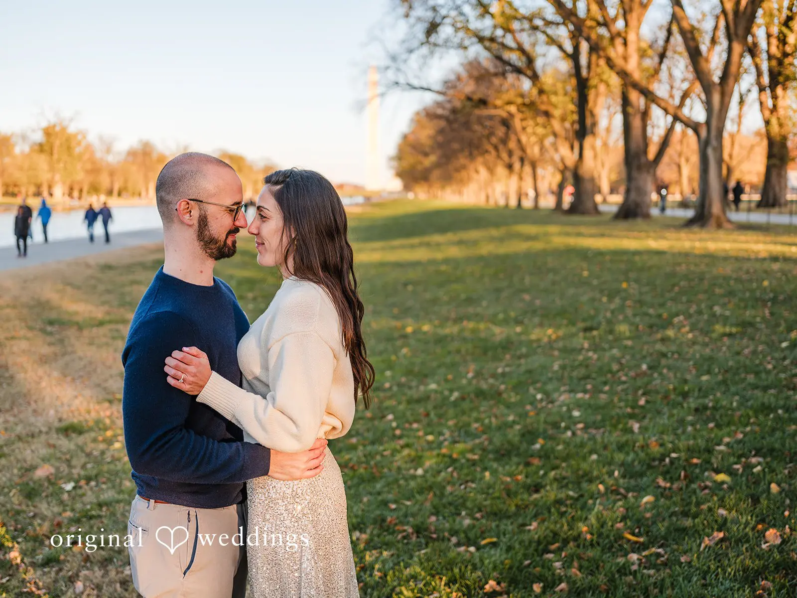 Emily + Mace Lincoln Memorial Engagement // Emily & Mace -