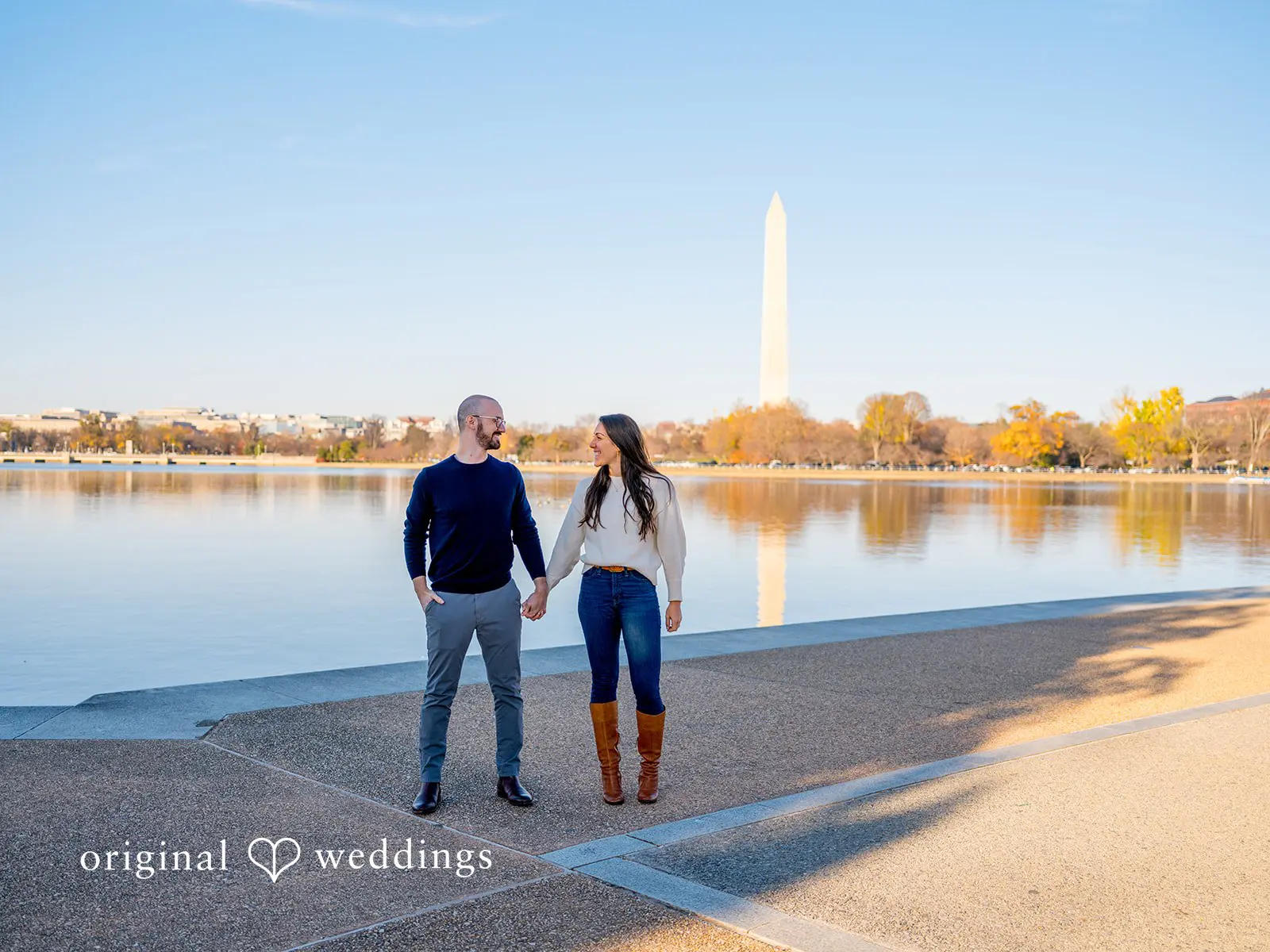 Emily + Mace Lincoln Memorial Engagement // Emily & Mace -