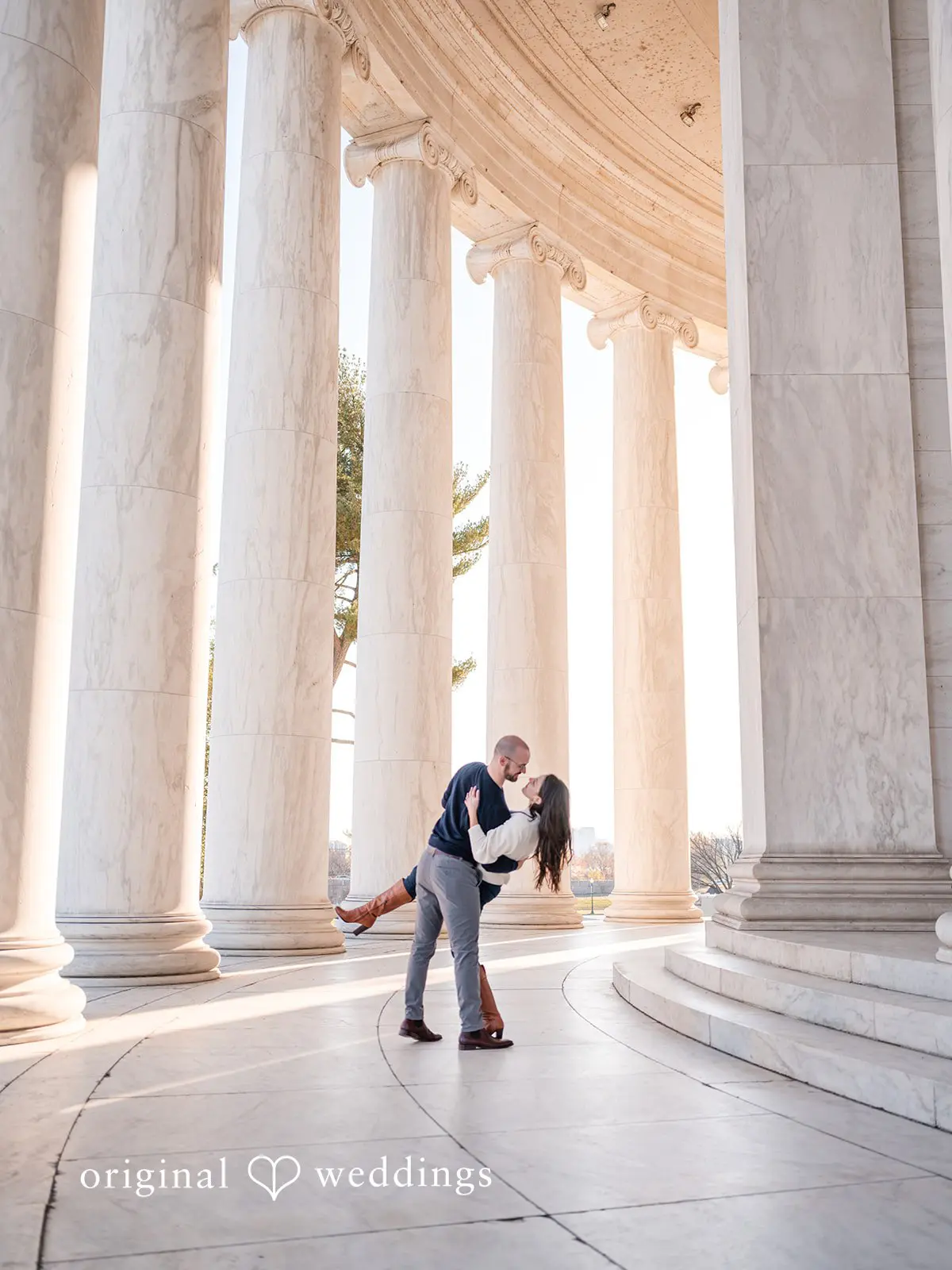 Emily + Mace Lincoln Memorial Engagement // Emily & Mace -