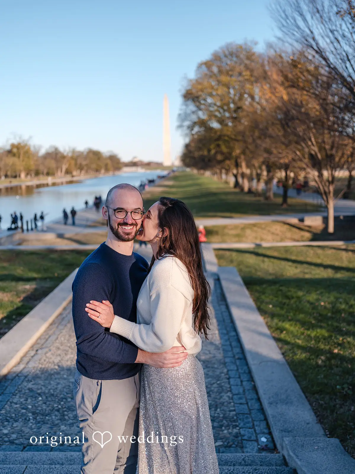 Emily + Mace Lincoln Memorial Engagement // Emily & Mace -