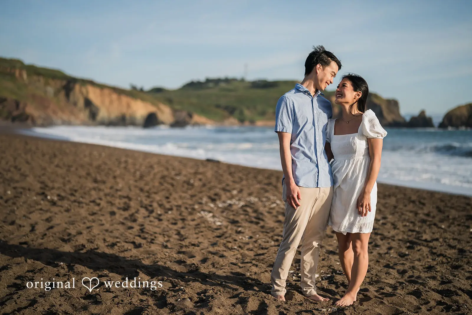 Joshua + Regina Marin Headlands and Rodeo Beach Engagement // Regina & Joshua -