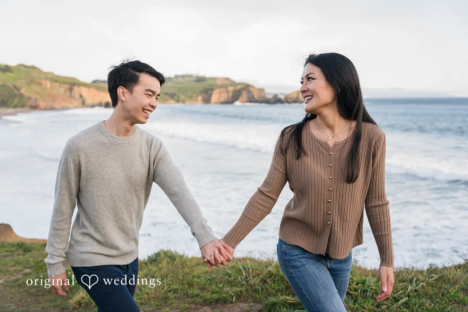 Joshua + Regina Marin Headlands and Rodeo Beach Engagement // Regina & Joshua -