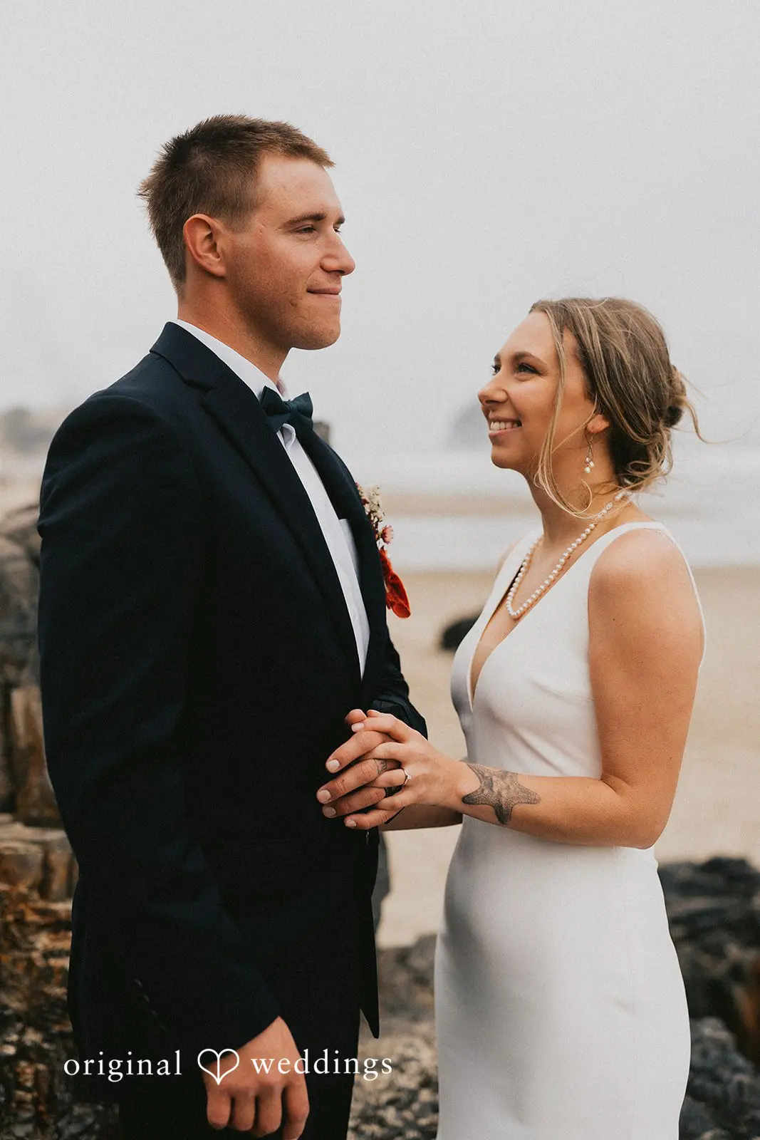 Courtney + Bradley McPhillips Beach Wedding // Courtney & Bradley -