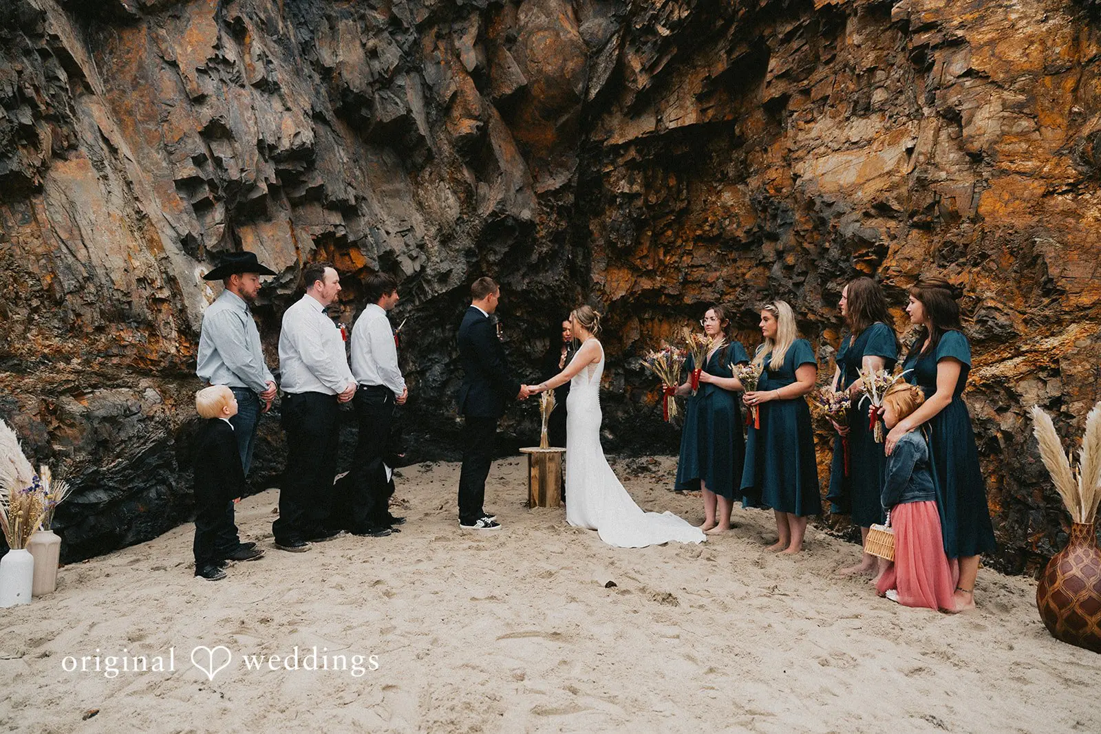 Courtney + Bradley McPhillips Beach Wedding // Courtney & Bradley -