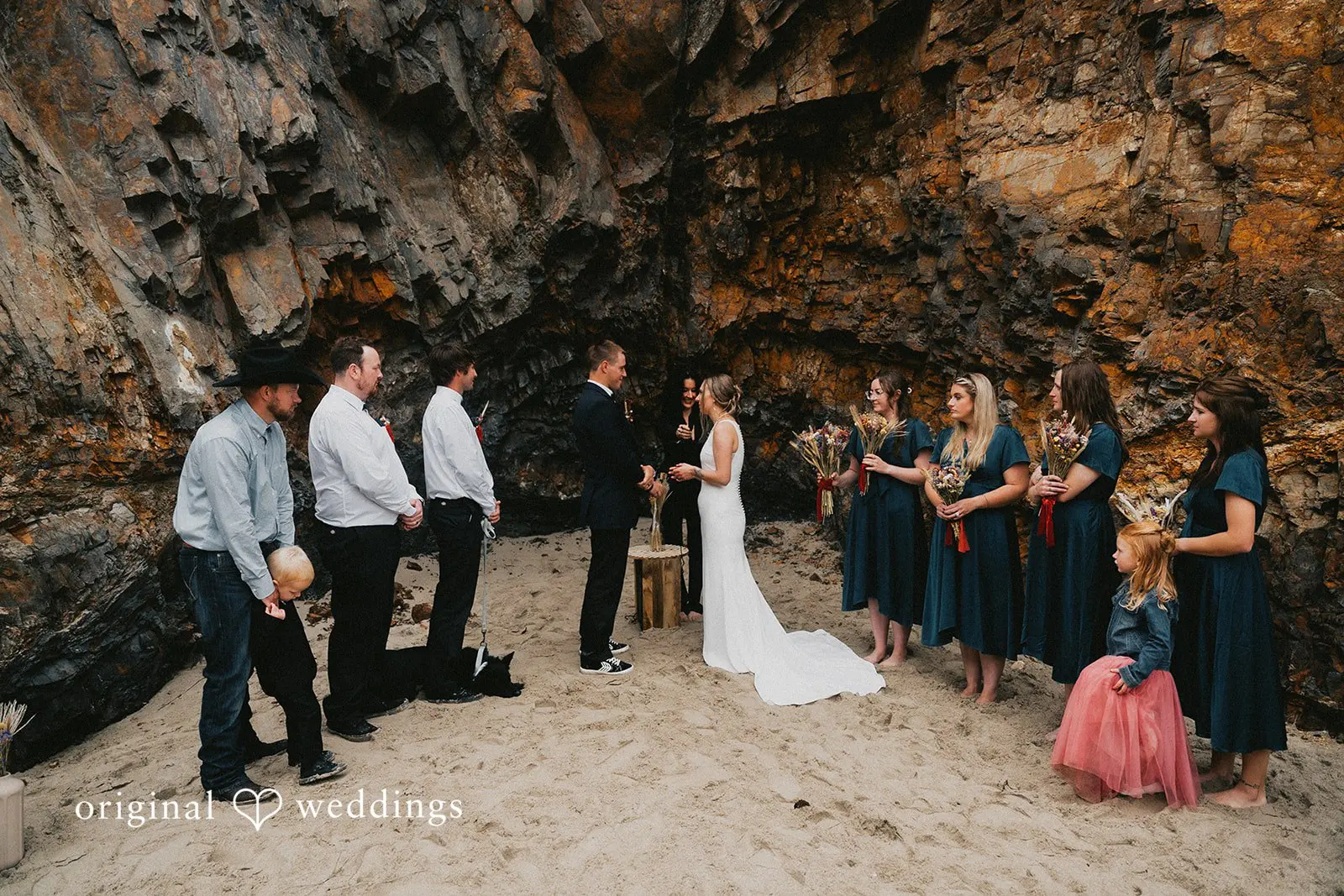 Courtney + Bradley McPhillips Beach Wedding // Courtney & Bradley -