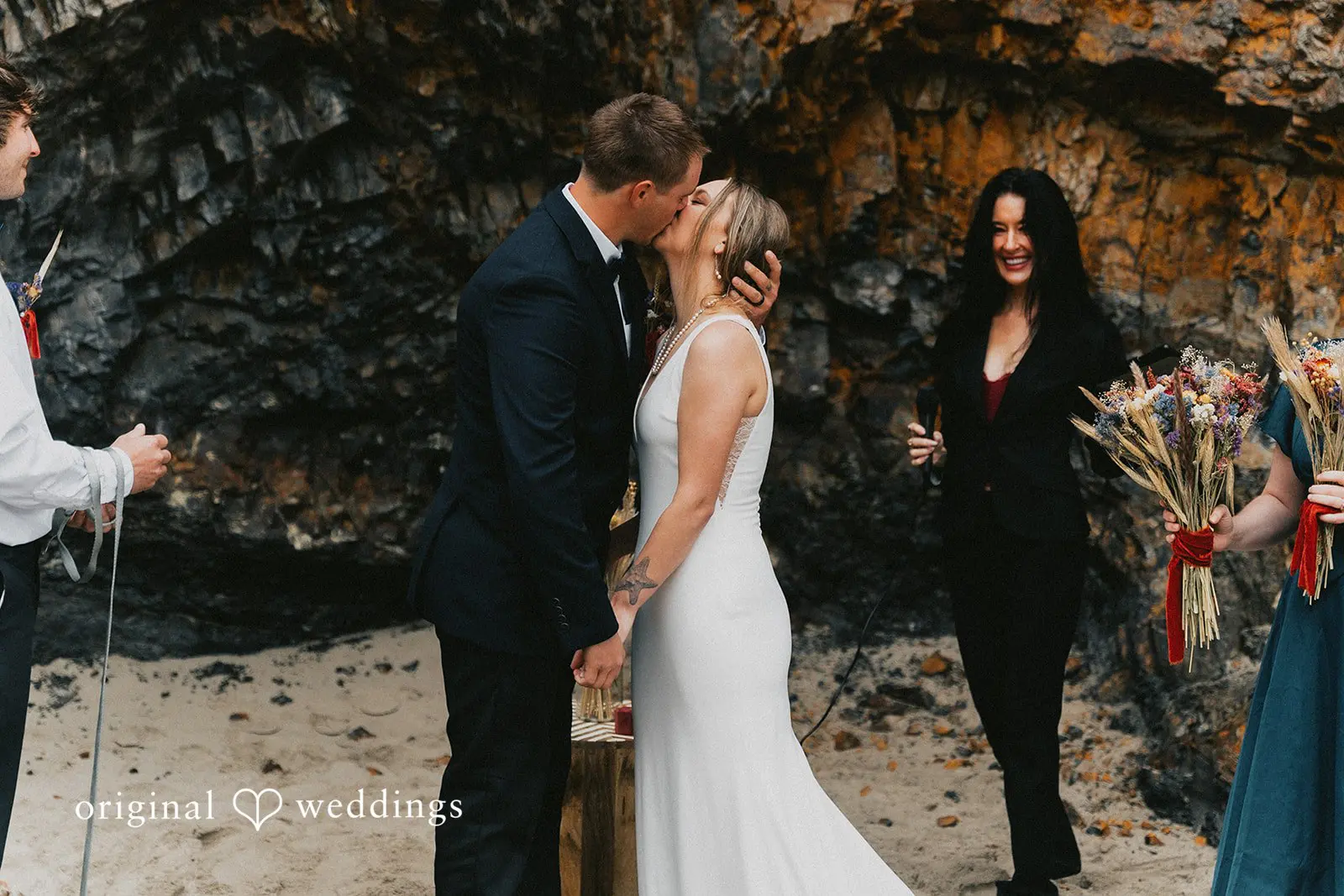 Courtney + Bradley McPhillips Beach Wedding // Courtney & Bradley -