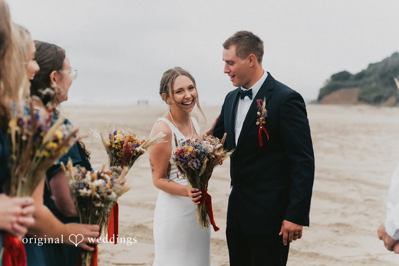 Courtney + Bradley McPhillips Beach Wedding // Courtney & Bradley -