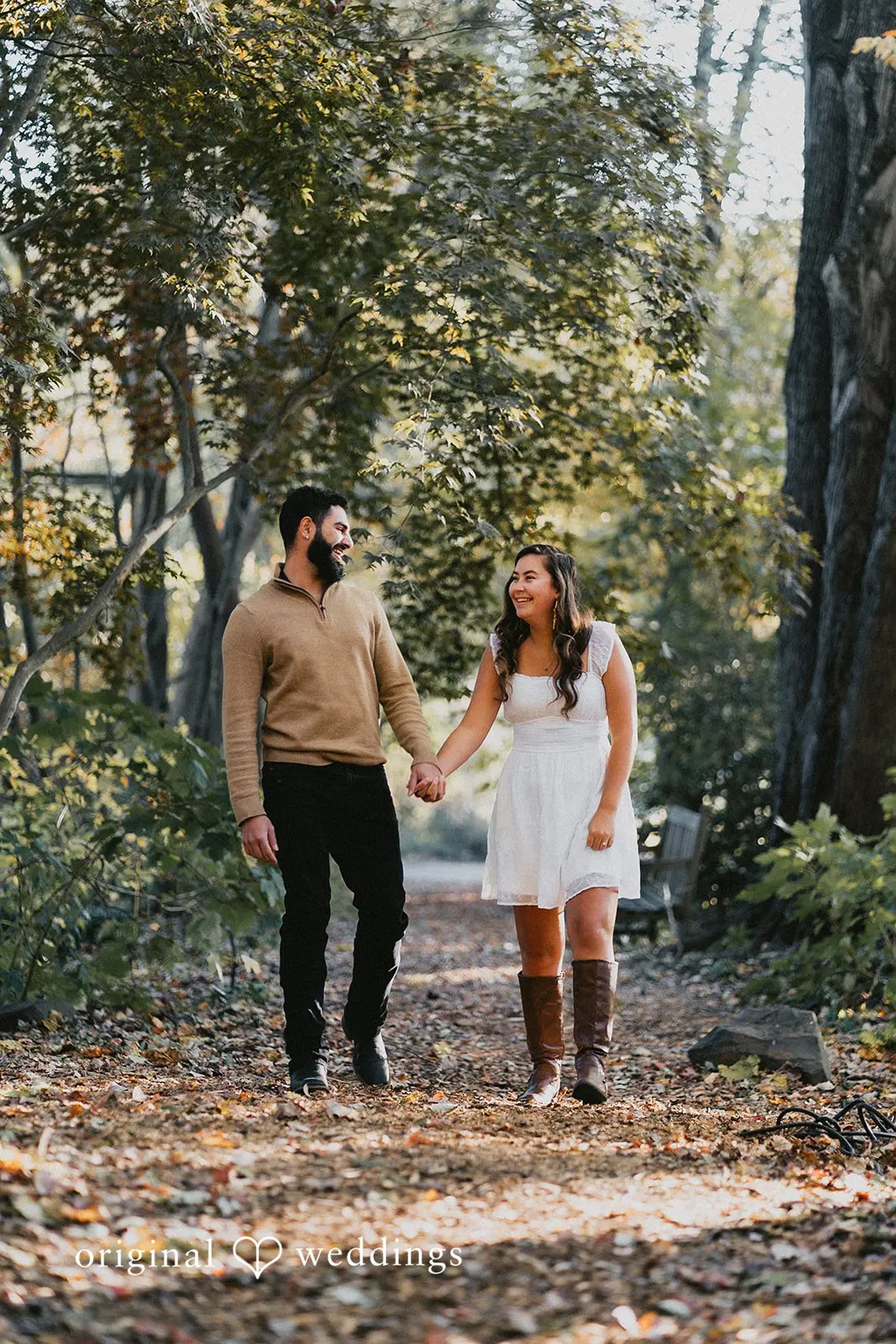 Meadowlark Botanical Gardens Engagement // Alexis & Jonathan -