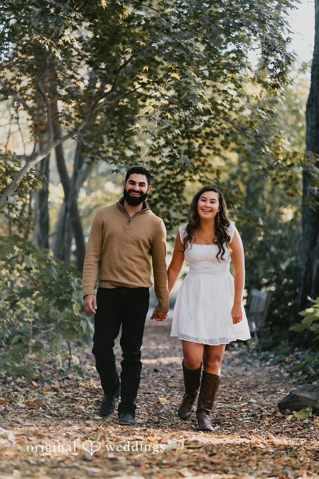 Meadowlark Botanical Gardens Engagement // Alexis & Jonathan -