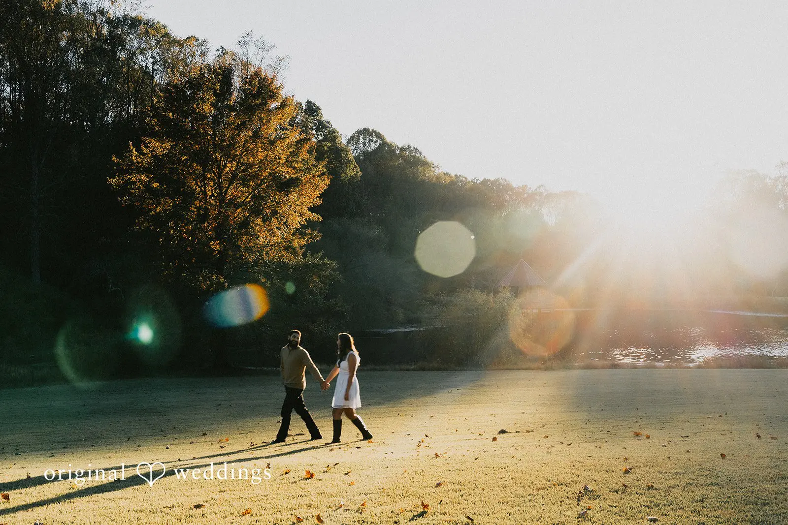 Meadowlark Botanical Gardens Engagement // Alexis & Jonathan -