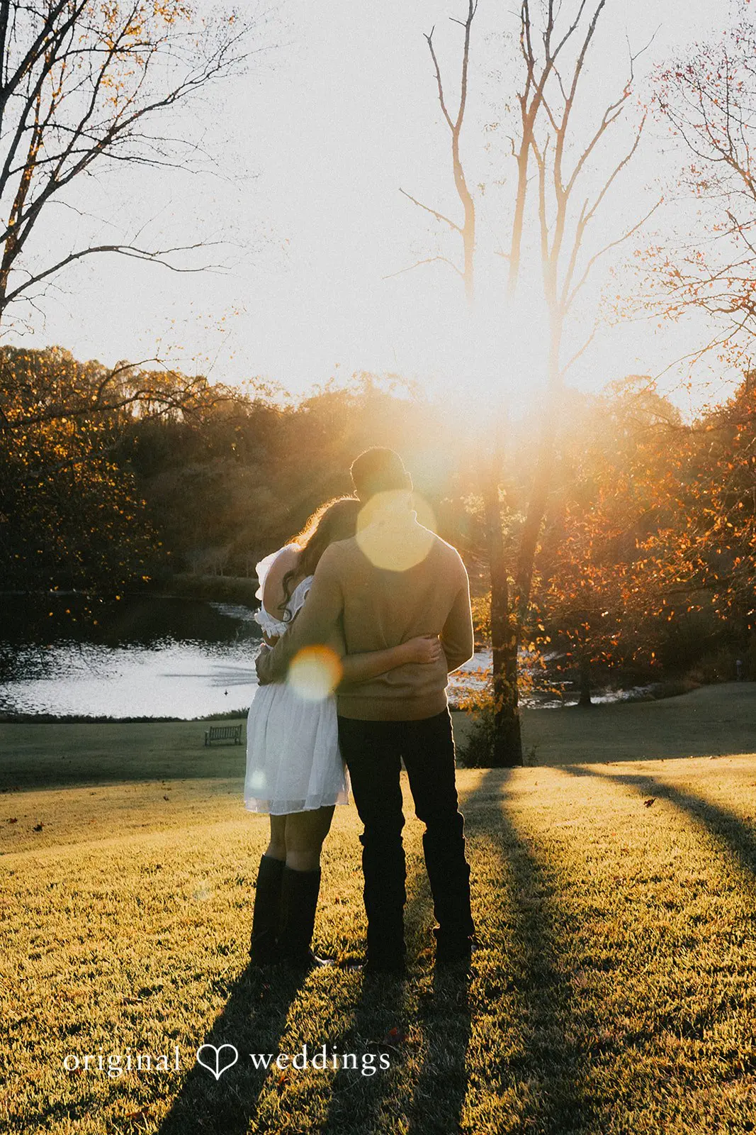 Meadowlark Botanical Gardens Engagement // Alexis & Jonathan -