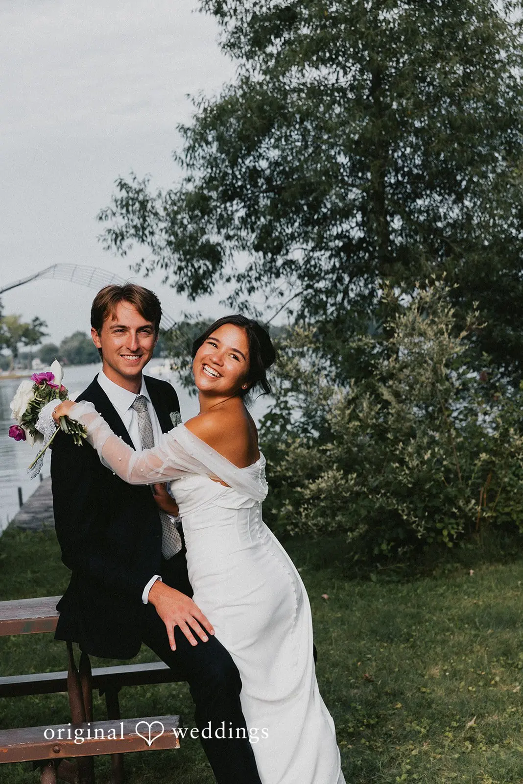Michigan Backyard Wedding // Grace & Joel -