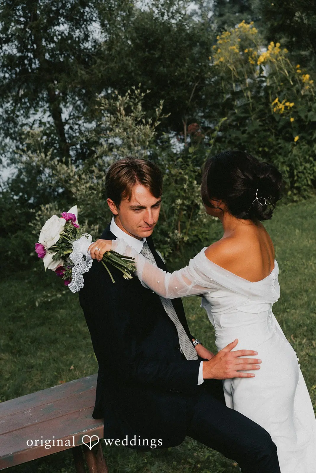 Michigan Backyard Wedding // Grace & Joel -