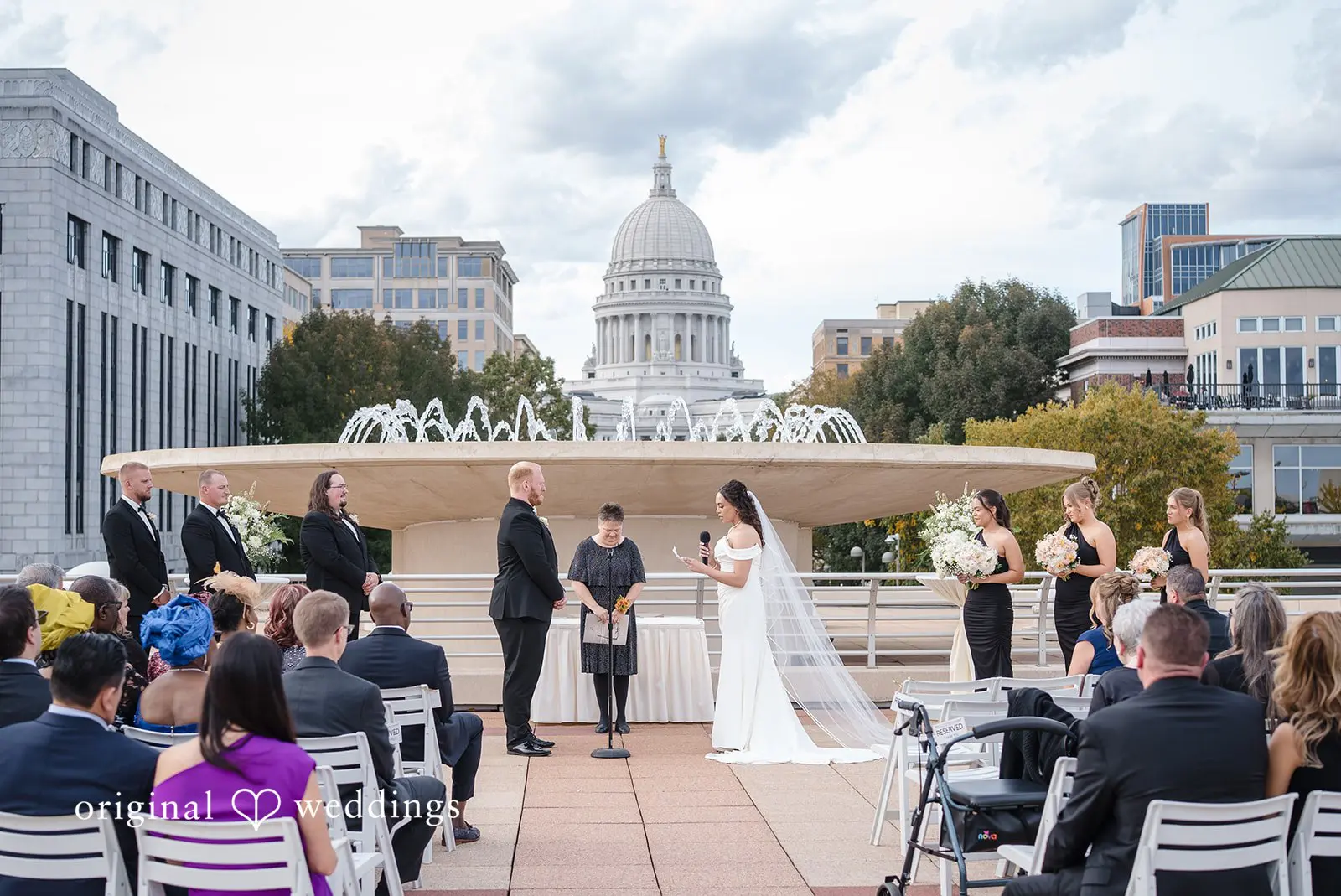 Olivia + Peyton Monona Terrace Wedding // Olivia & Peyton -