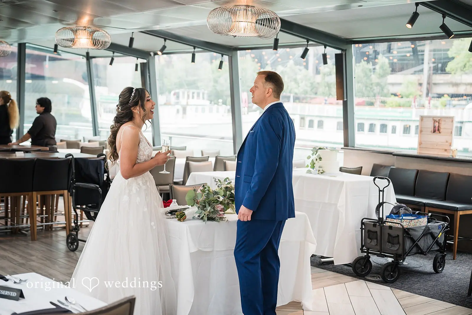 Odyssey Lake Michigan Wedding // Nancy & Christopher -