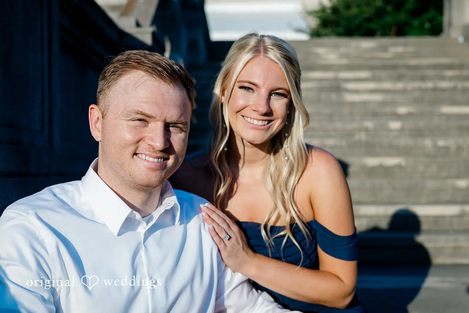 Jenna + Dereck Pavilion at Ault Park Engagement // Jenna & Dereck -