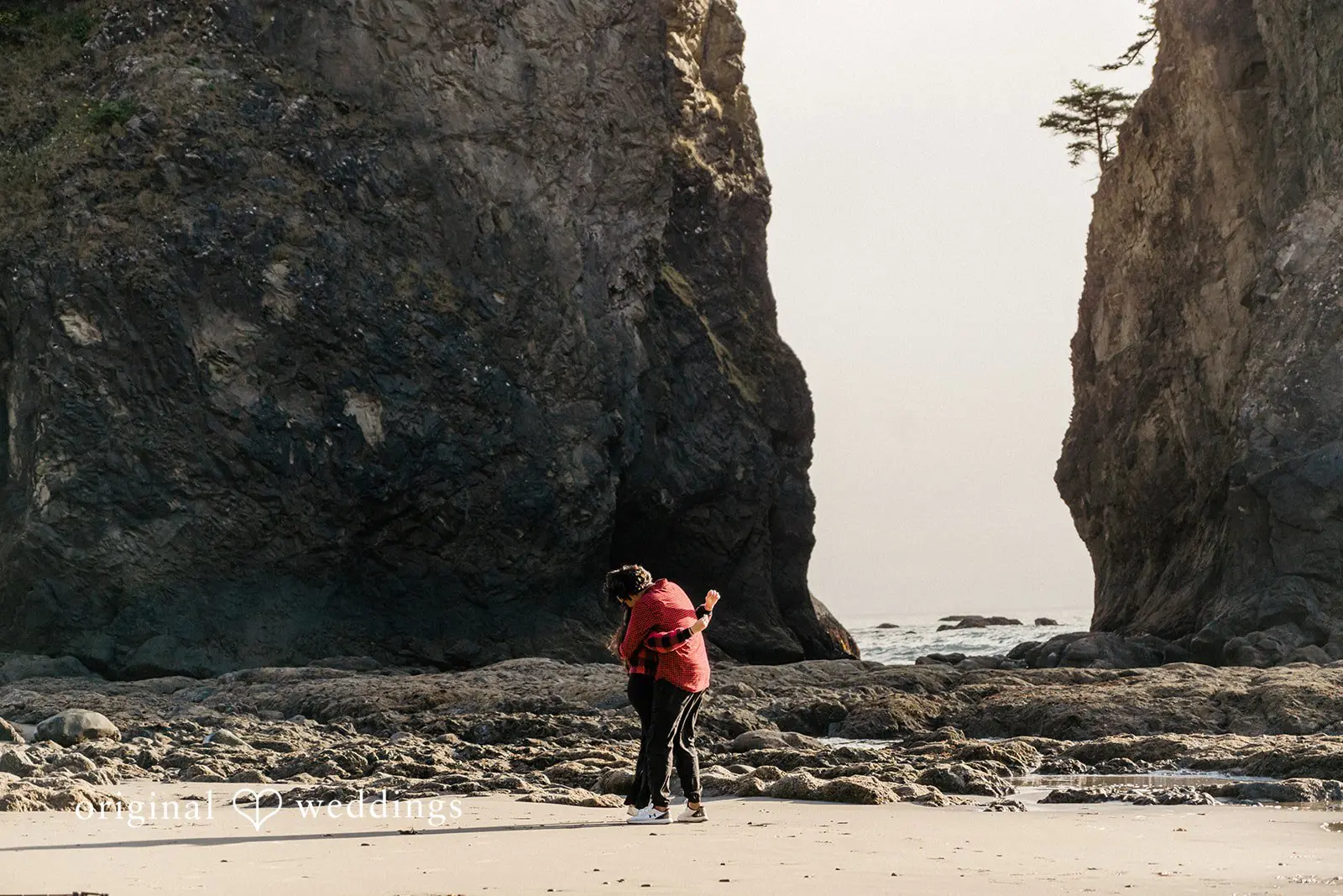 Rialto Beach Engagement // Swapnil & Divya -
