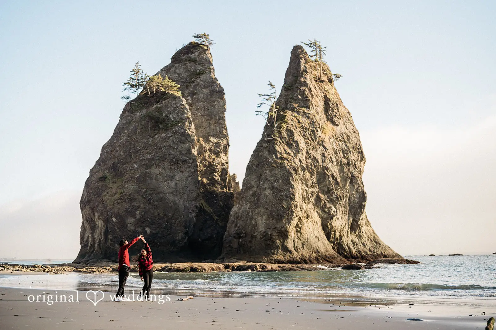 Rialto Beach Engagement // Swapnil & Divya -