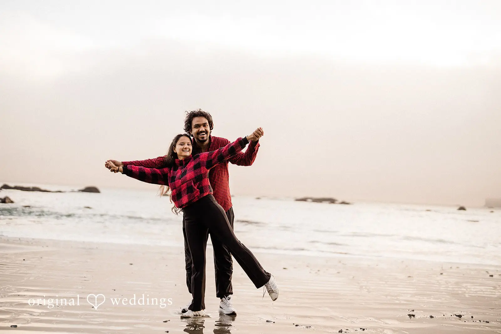 Rialto Beach Engagement // Swapnil & Divya -