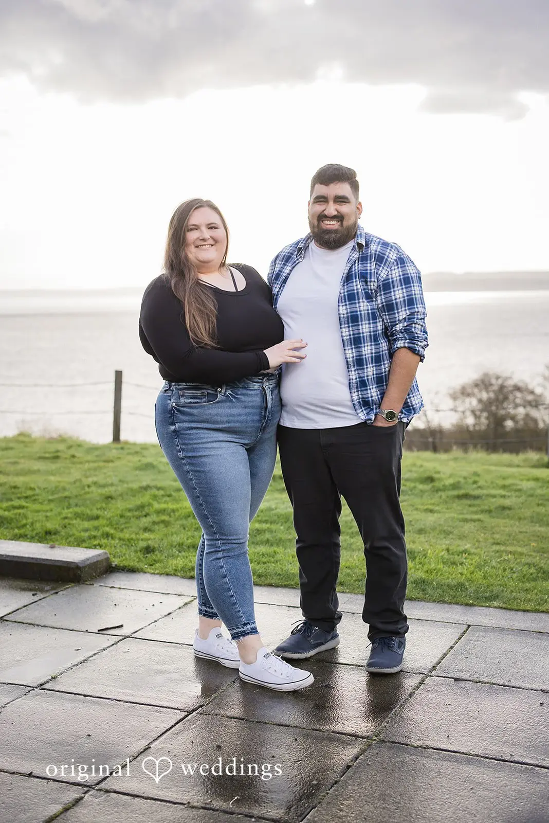 Judith + Lucas Richmond Beach Saltwater Park in Shoreline Engagement // Judith & Lucas -