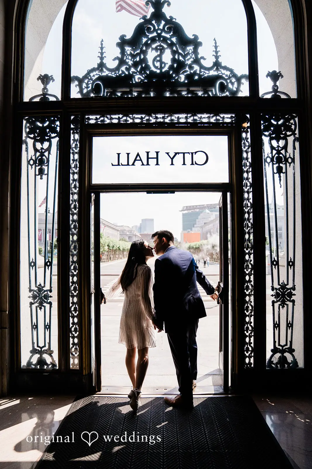 Angela + Andrew San Francisco City Hall Engagement // Angela & Andrew -