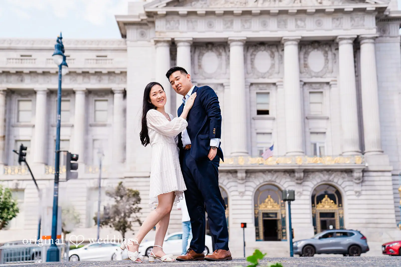 Angela + Andrew San Francisco City Hall Engagement // Angela & Andrew -