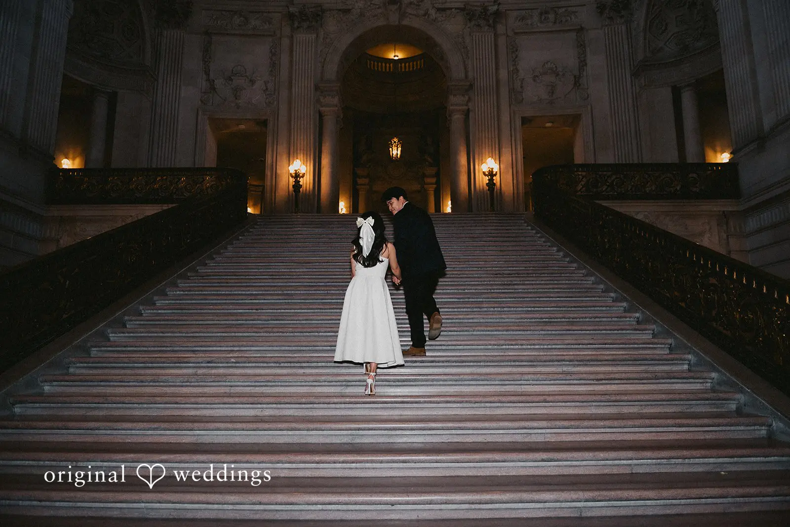 San Francisco City Hall and Japantown Engagement // Ami & Henry -
