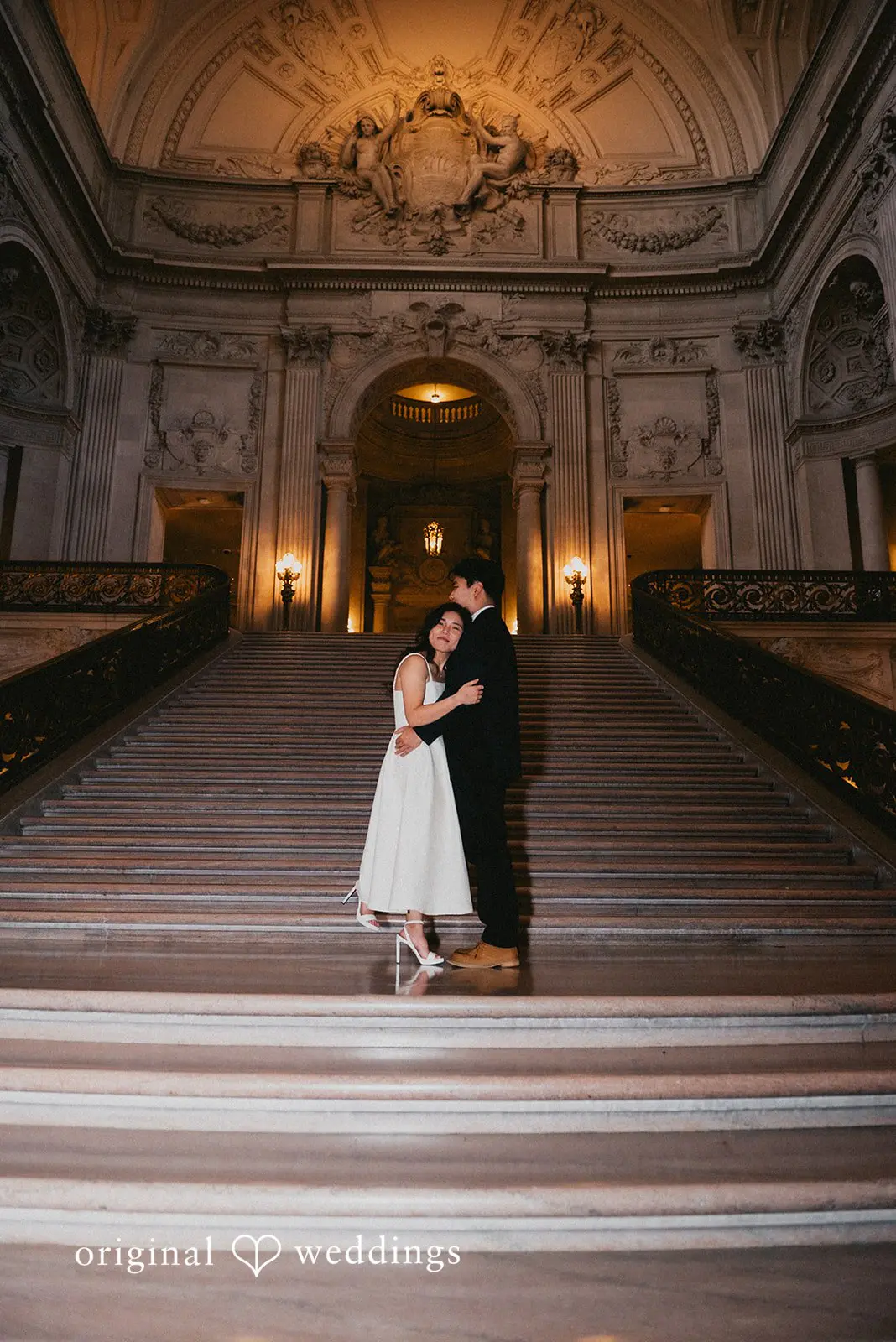 San Francisco City Hall and Japantown Engagement // Ami & Henry -