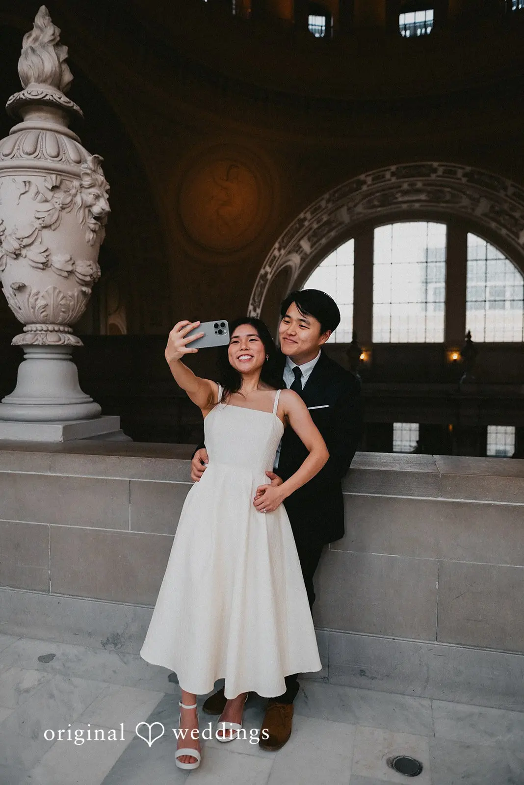 San Francisco City Hall and Japantown Engagement // Ami & Henry -