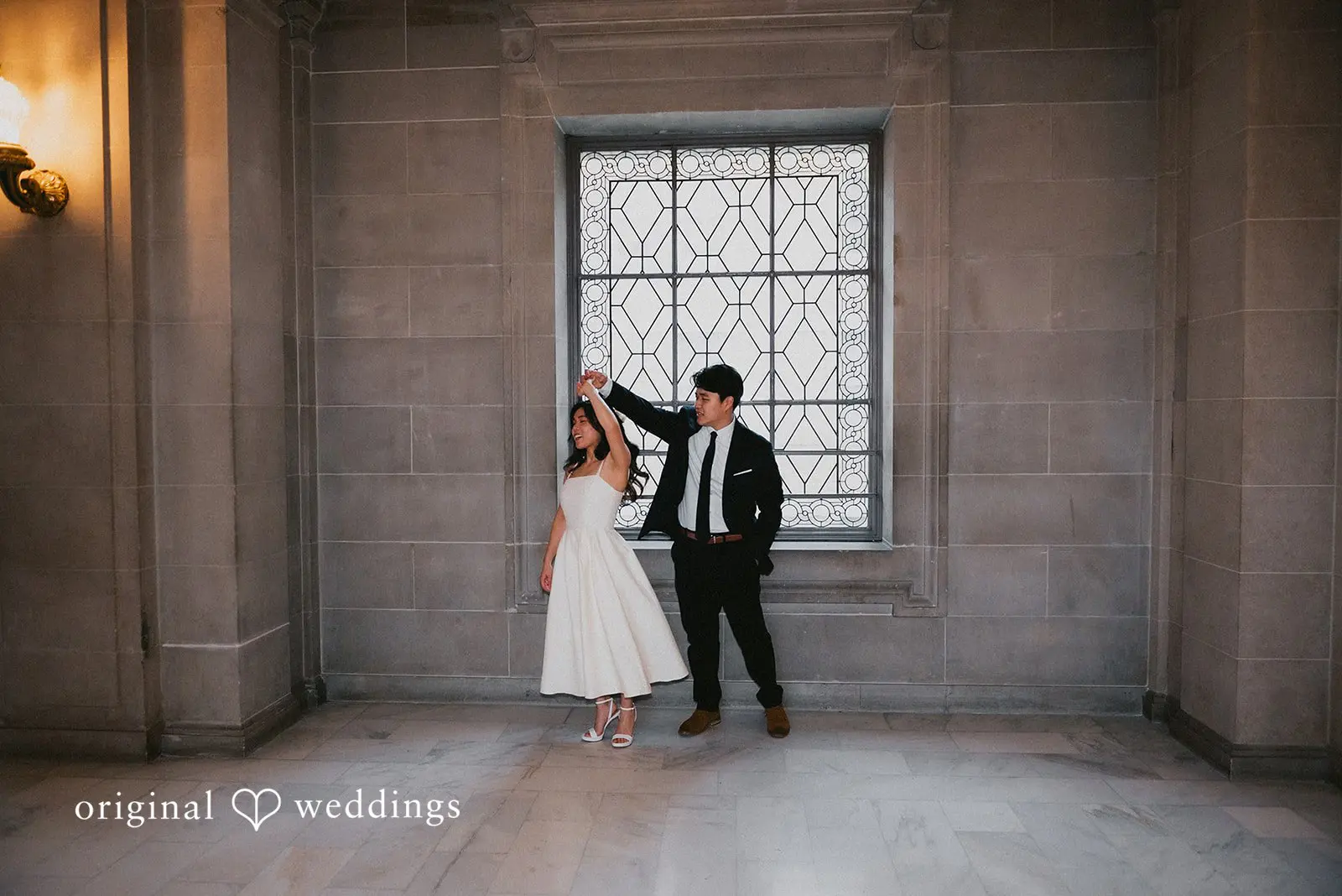 San Francisco City Hall and Japantown Engagement // Ami & Henry -
