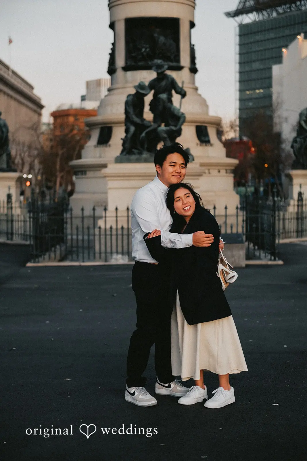 San Francisco City Hall and Japantown Engagement // Ami & Henry -