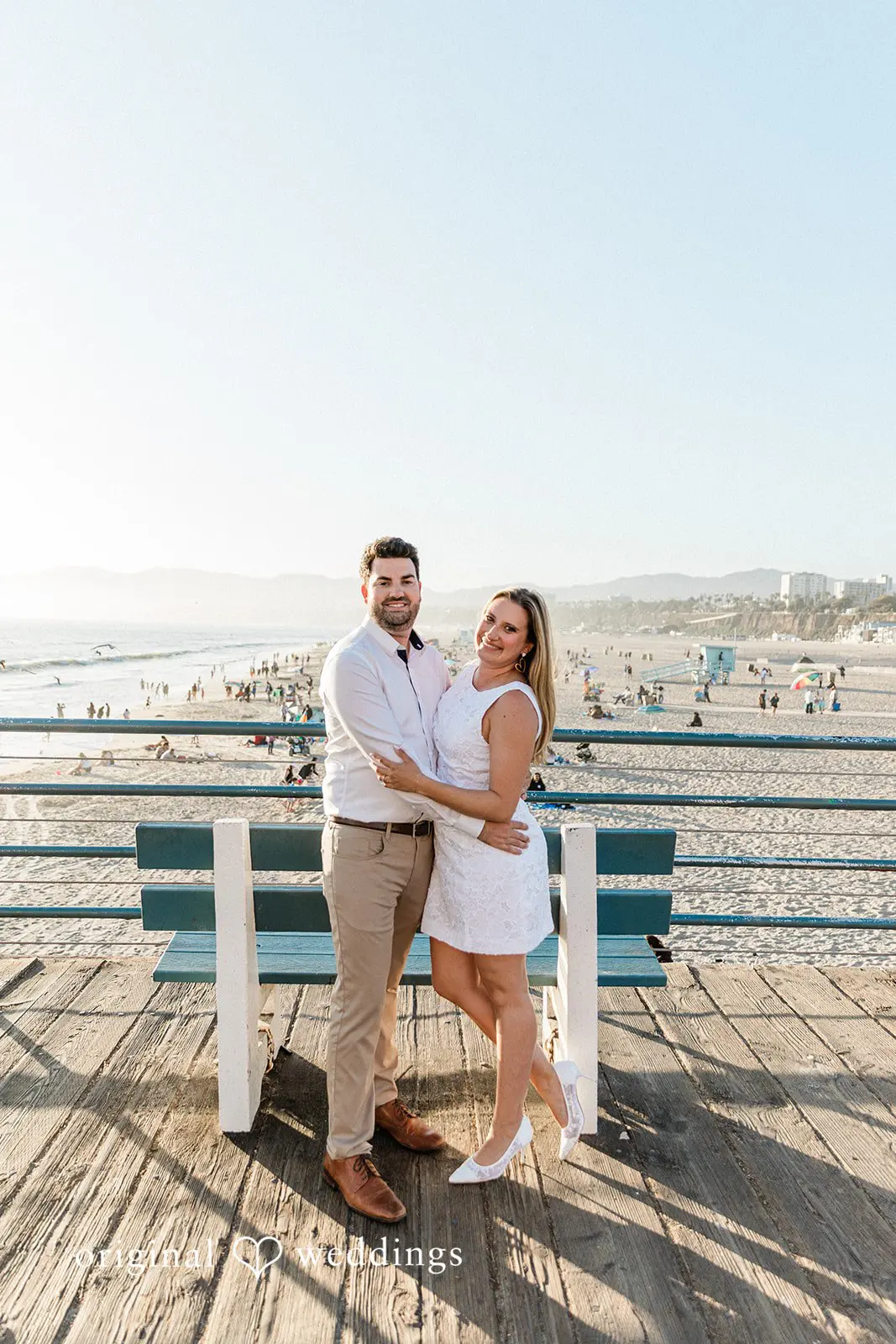 Kevin + Juliet Santa Monica Pier and Palisades Park Engagement // Kevin & Juliet -