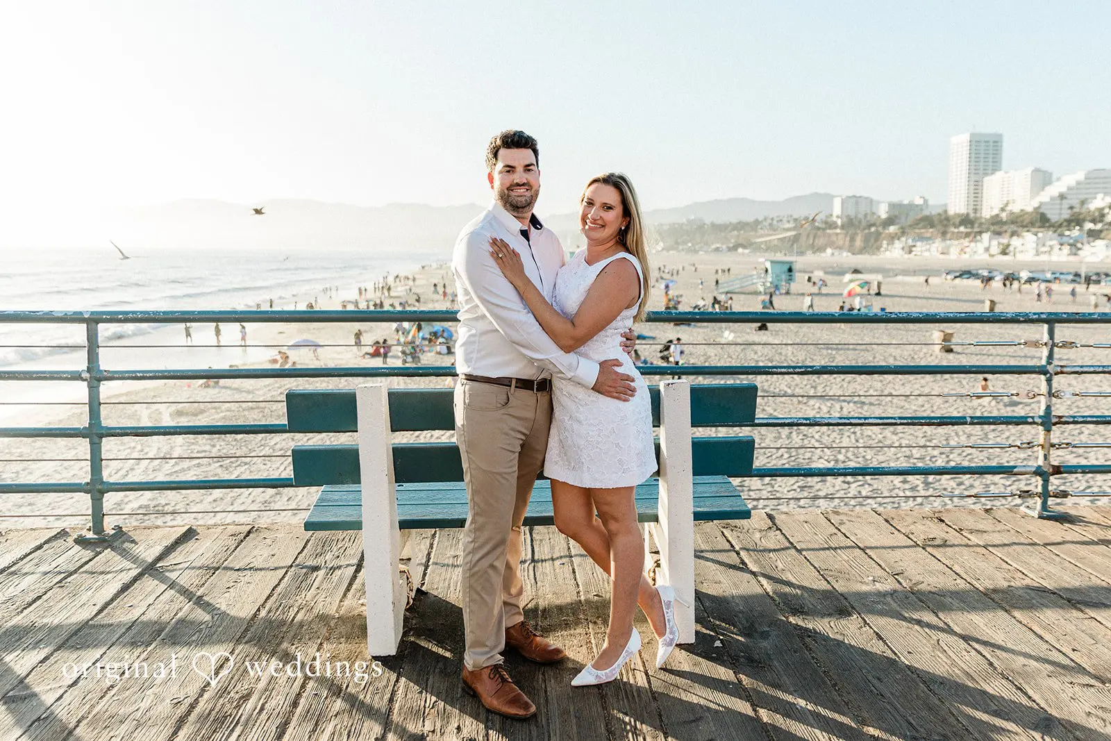 Kevin + Juliet Santa Monica Pier and Palisades Park Engagement // Kevin & Juliet -