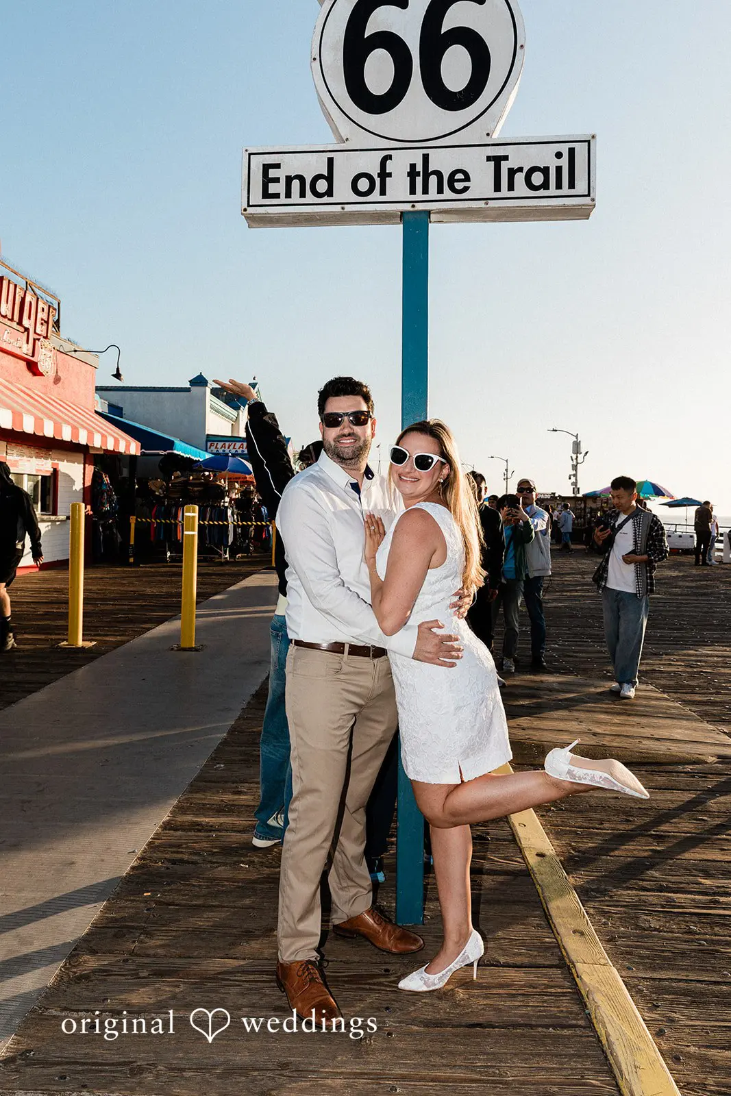 Kevin + Juliet Santa Monica Pier and Palisades Park Engagement // Kevin & Juliet -