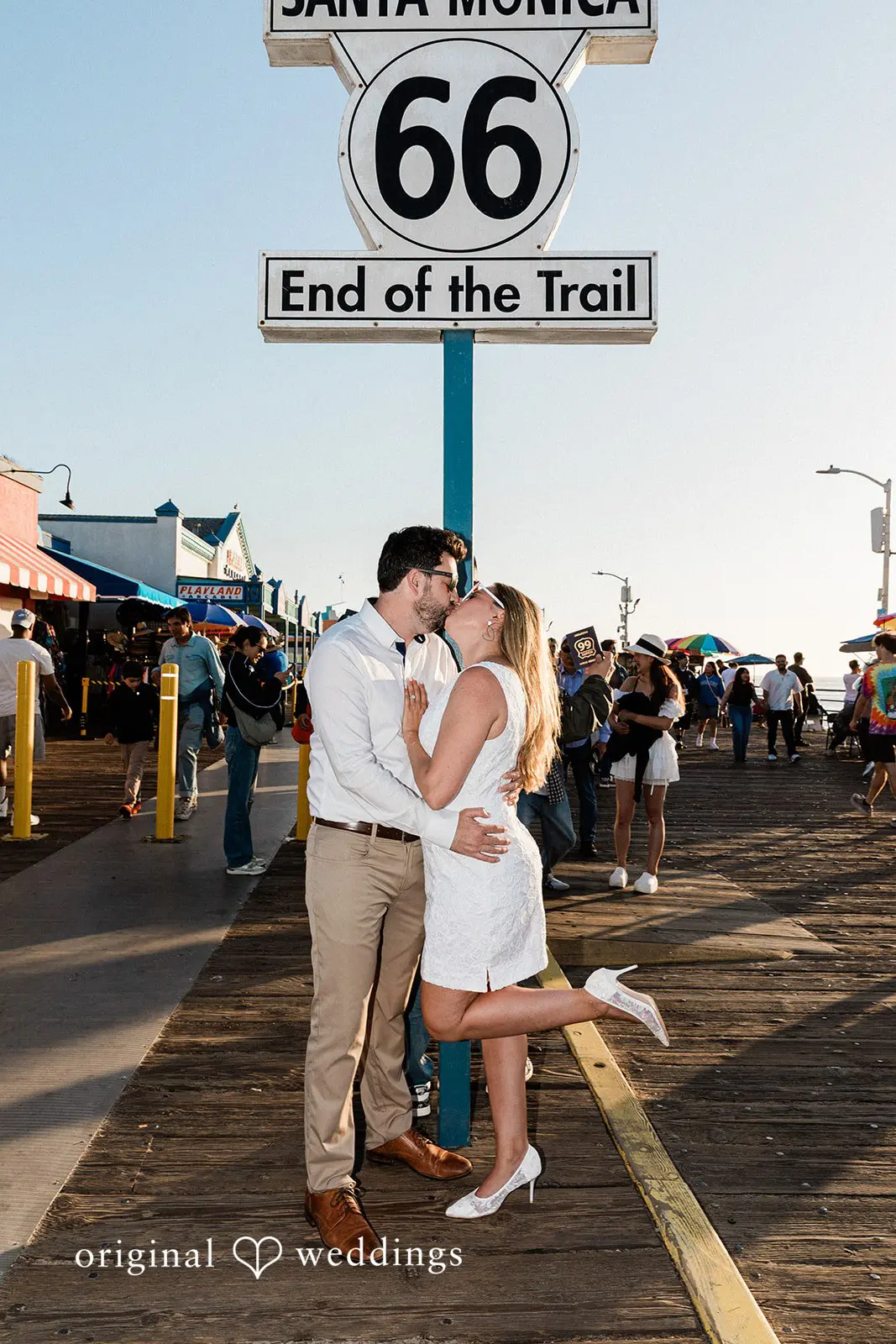 Kevin + Juliet Santa Monica Pier and Palisades Park Engagement // Kevin & Juliet -