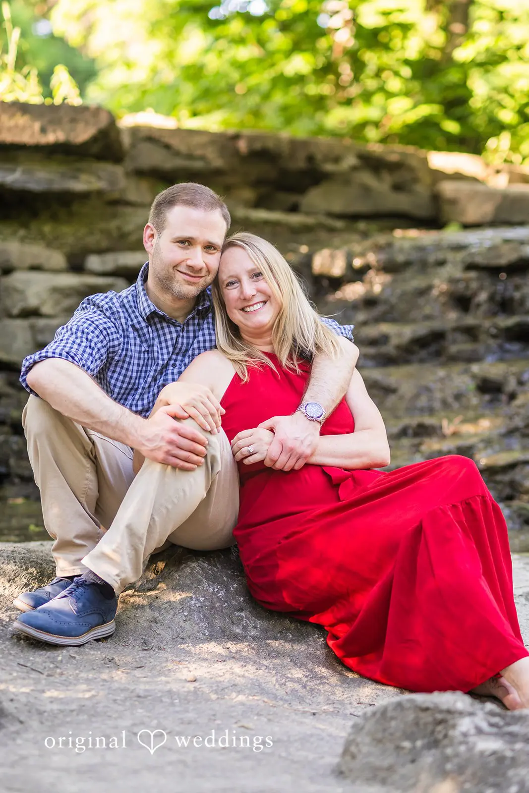 David + Stephanie Sharon Woods Engagement // Stephanie & David -