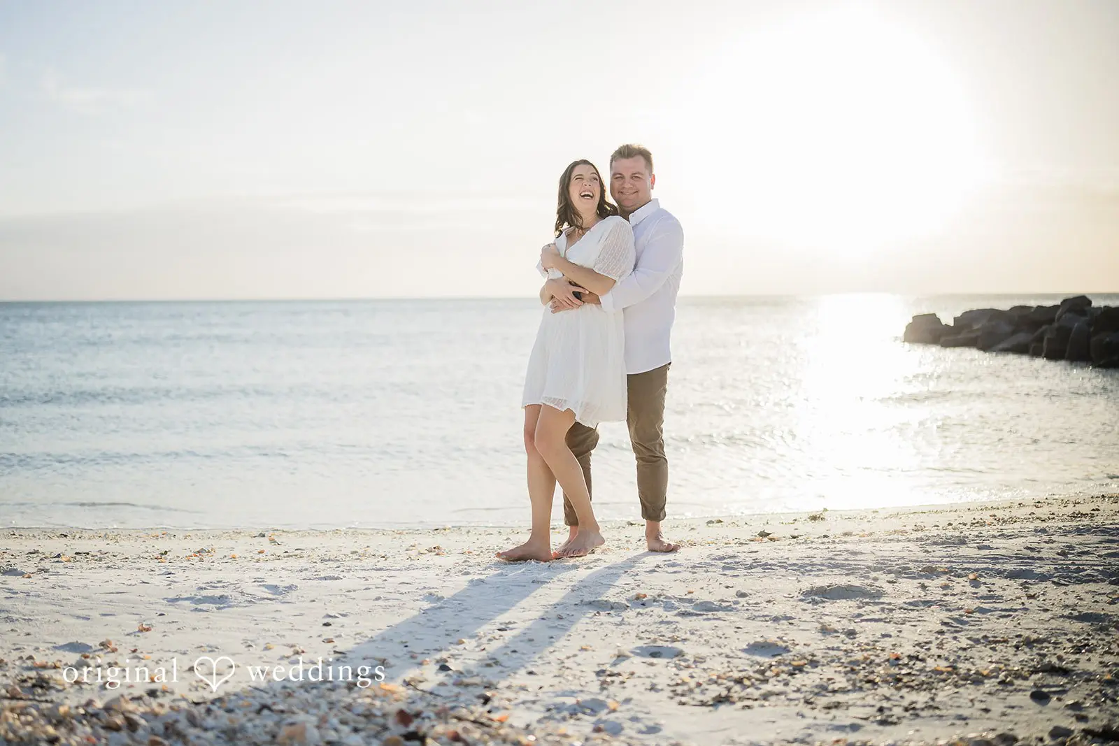 Nicole + Hunter South Lido Beach Engagement // Nicole & Hunter -