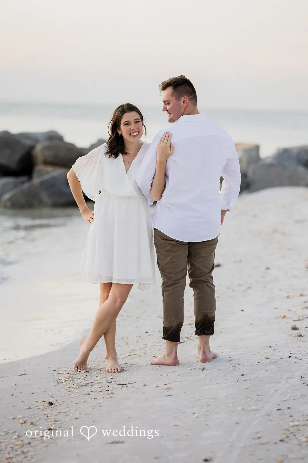 Nicole + Hunter South Lido Beach Engagement // Nicole & Hunter -