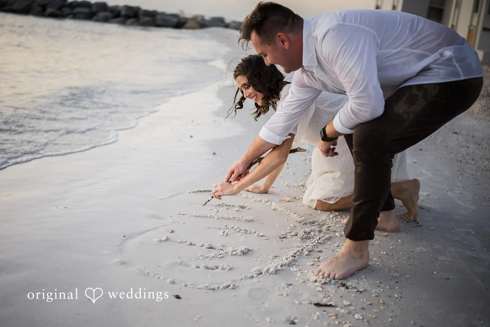 Nicole + Hunter South Lido Beach Engagement // Nicole & Hunter -