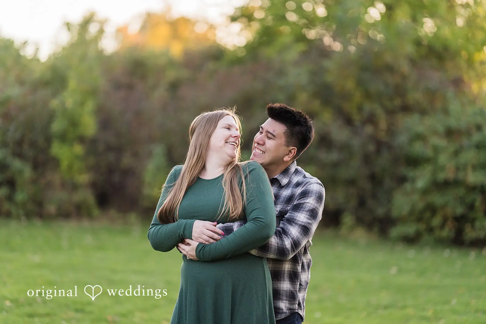 Tenney Park Engagement // Danielle & Russell -