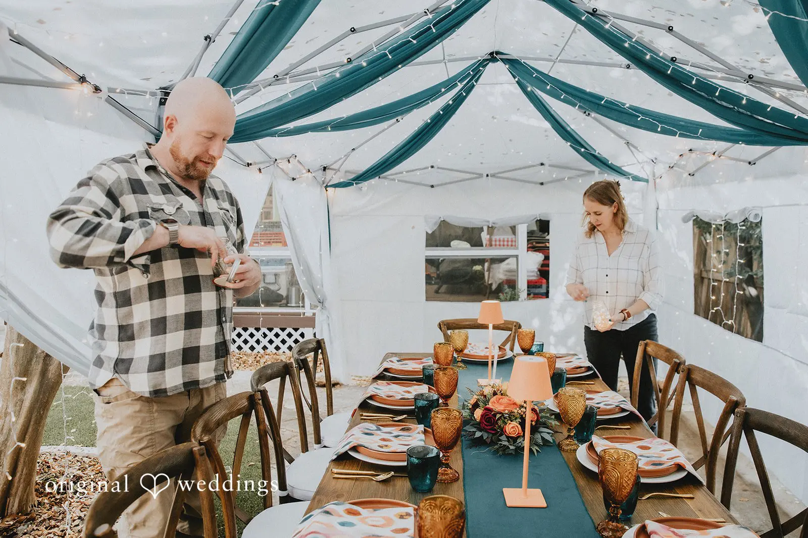 Texas Backyard Wedding // Sarah & Matt -