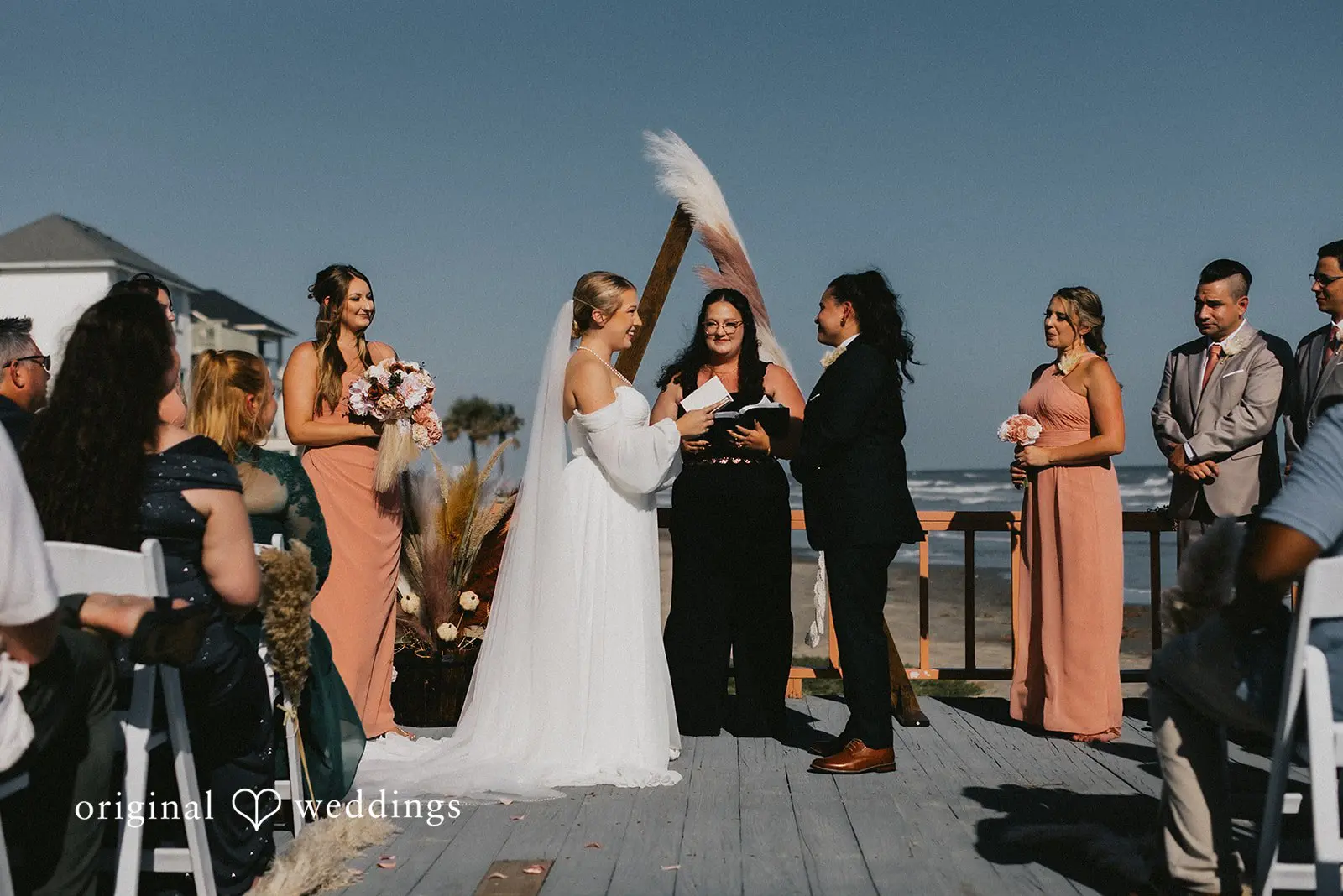 Texas Beach Wedding // Monica & Amanda -