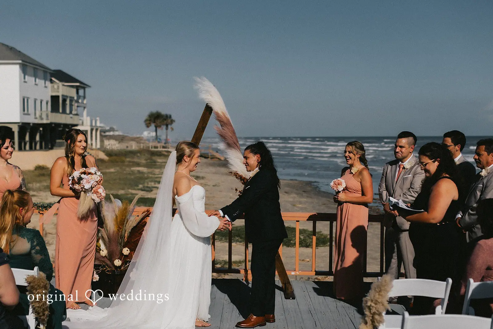 Texas Beach Wedding // Monica & Amanda -